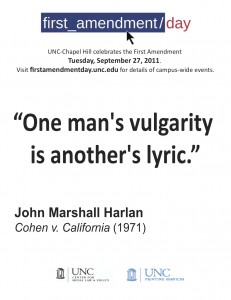 Harlan 1st Amendment Poster