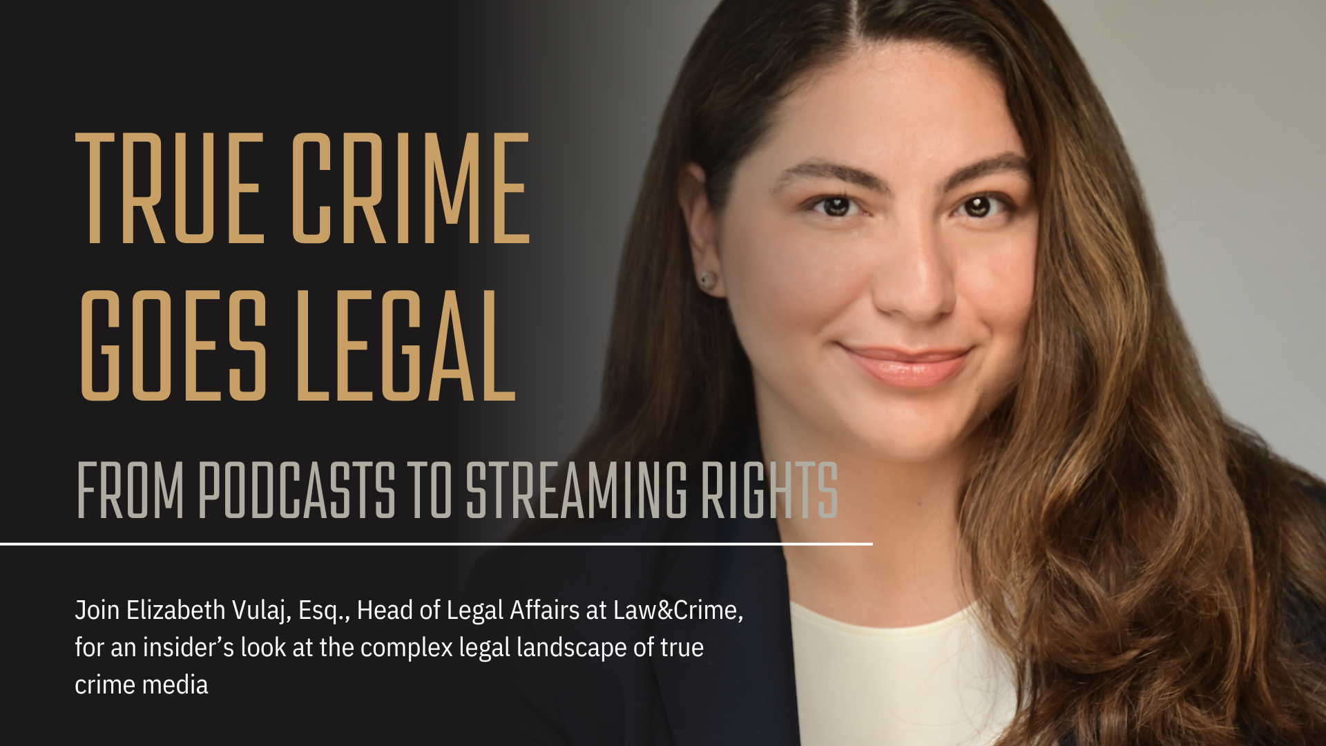 True Crime Goes Legal 